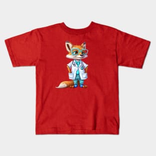 Doctor Fox Kids T-Shirt